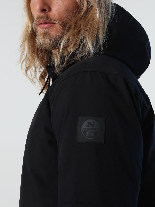 γρ North Sails άνδρες σακάκι hobart μαύρος NZP8859 είδη ένδυσης