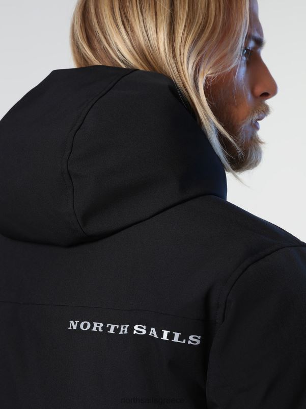 γρ North Sails άνδρες σακάκι hobart μαύρος NZP8859 είδη ένδυσης