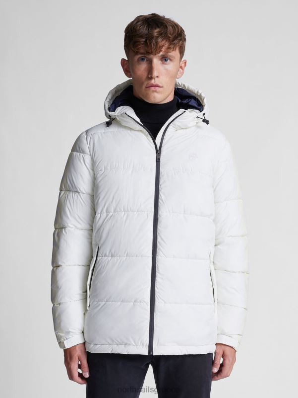 γρ North Sails άνδρες σακάκι με κουκούλα marshmallow NZP81295 είδη ένδυσης