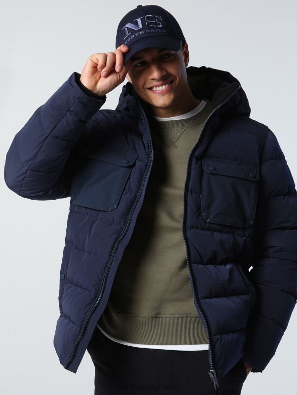 γρ North Sails άνδρες σακάκι moffen ναυτικό μπλε NZP8850 είδη ένδυσης