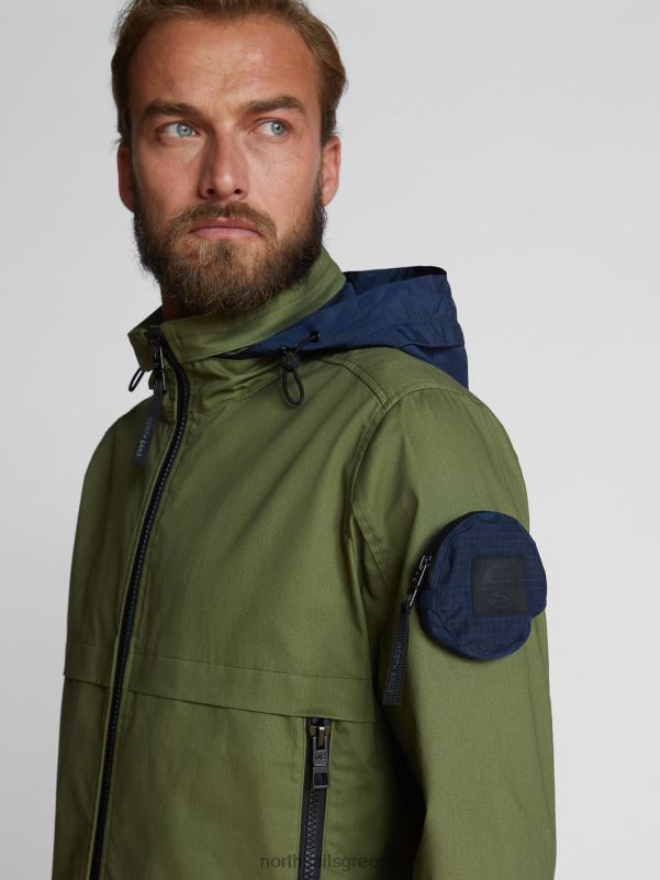 γρ North Sails άνδρες σακάκι raiatea λαδί NZP81223 είδη ένδυσης