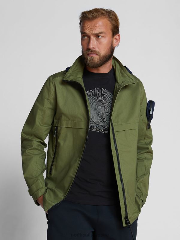 γρ North Sails άνδρες σακάκι raiatea λαδί NZP81223 είδη ένδυσης