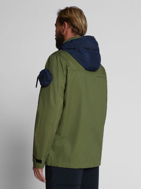 γρ North Sails άνδρες σακάκι raiatea λαδί NZP81223 είδη ένδυσης