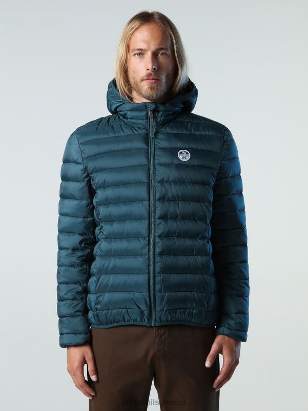 γρ North Sails άνδρες skye puffer jacket Μεσόγειος NZP8963 είδη ένδυσης