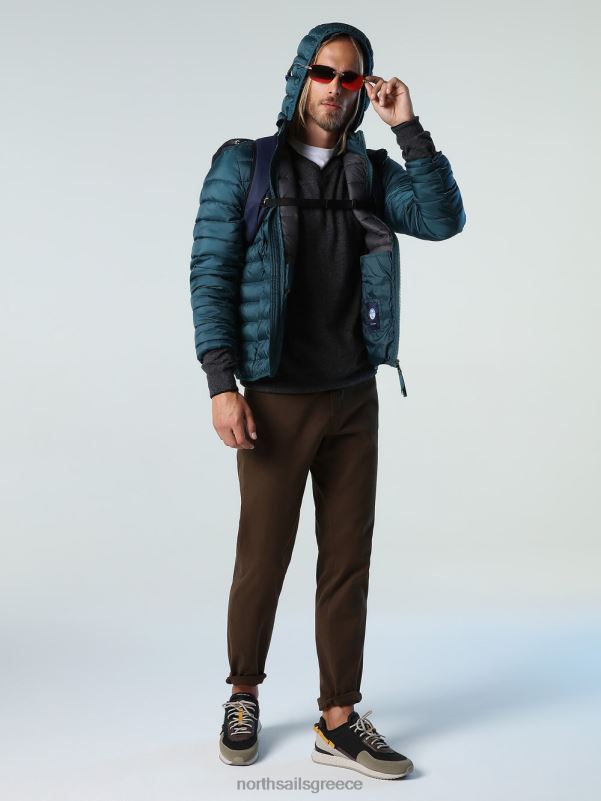 γρ North Sails άνδρες skye puffer jacket Μεσόγειος NZP8963 είδη ένδυσης