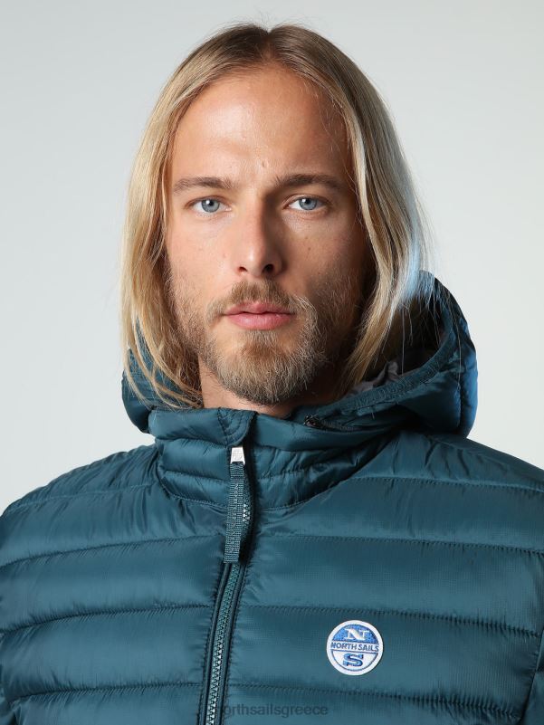 γρ North Sails άνδρες skye puffer jacket Μεσόγειος NZP8963 είδη ένδυσης