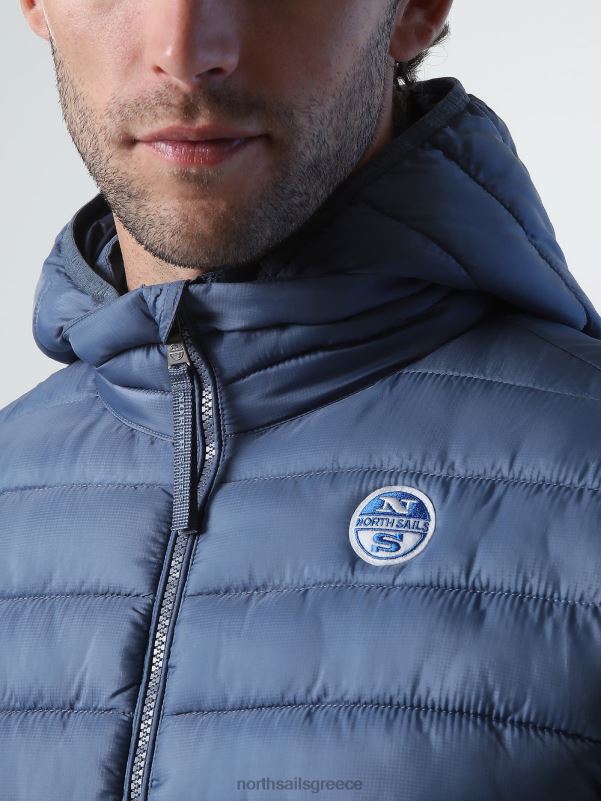 γρ North Sails άνδρες skye puffer jacket μπλε της Κίνας NZP8964 είδη ένδυσης