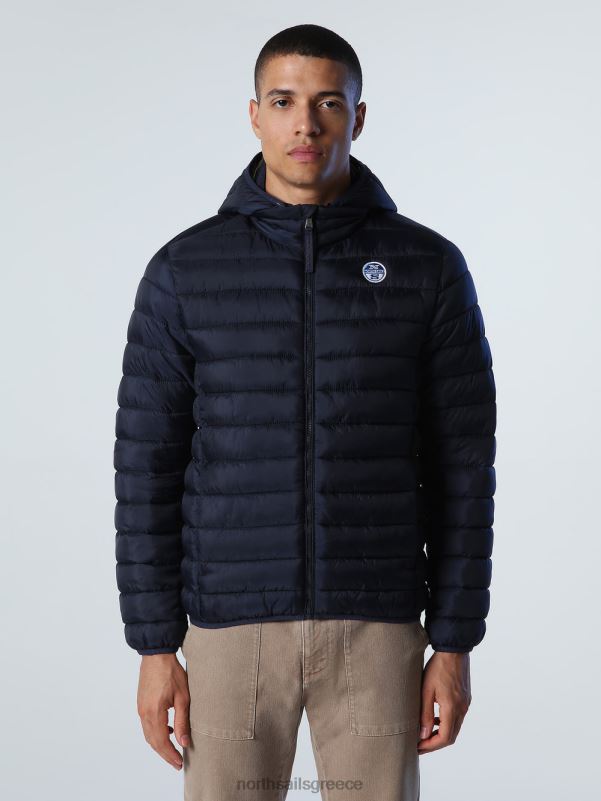 γρ North Sails άνδρες skye puffer jacket ναυτικό μπλε NZP8965 είδη ένδυσης