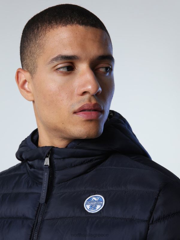 γρ North Sails άνδρες skye puffer jacket ναυτικό μπλε NZP8965 είδη ένδυσης
