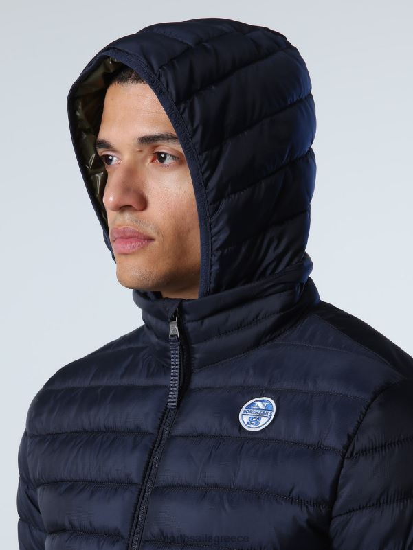 γρ North Sails άνδρες skye puffer jacket ναυτικό μπλε NZP8965 είδη ένδυσης