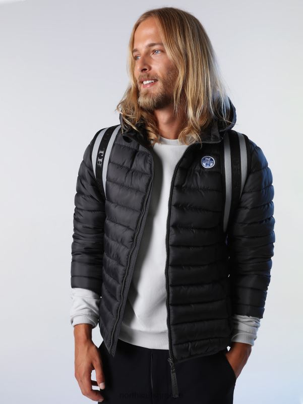 γρ North Sails άνδρες skye puffer jacket ασφάλτος NZP8966 είδη ένδυσης