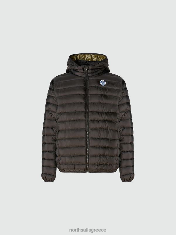 γρ North Sails άνδρες skye puffer jacket μαύρος NZP8967 είδη ένδυσης