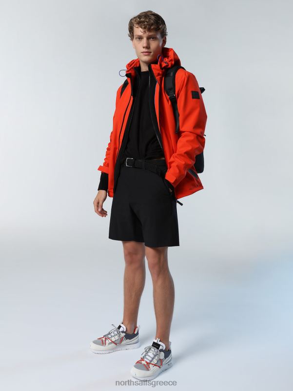 γρ North Sails άνδρες tech sailor jacket έντονο πορτοκαλί NZP836 είδη ένδυσης