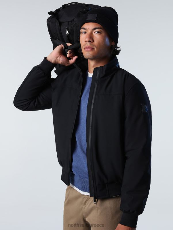 γρ North Sails άνδρες tech sailor jacket μαύρος NZP8977 είδη ένδυσης