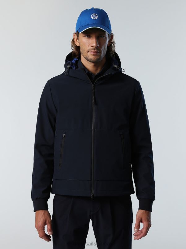 γρ North Sails άνδρες tech softshell μπουφάν ναυτικό μπλε NZP850 είδη ένδυσης