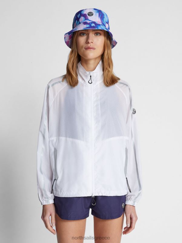 γρ North Sails άνδρες σακάκι terihi άσπρο NZP813 είδη ένδυσης