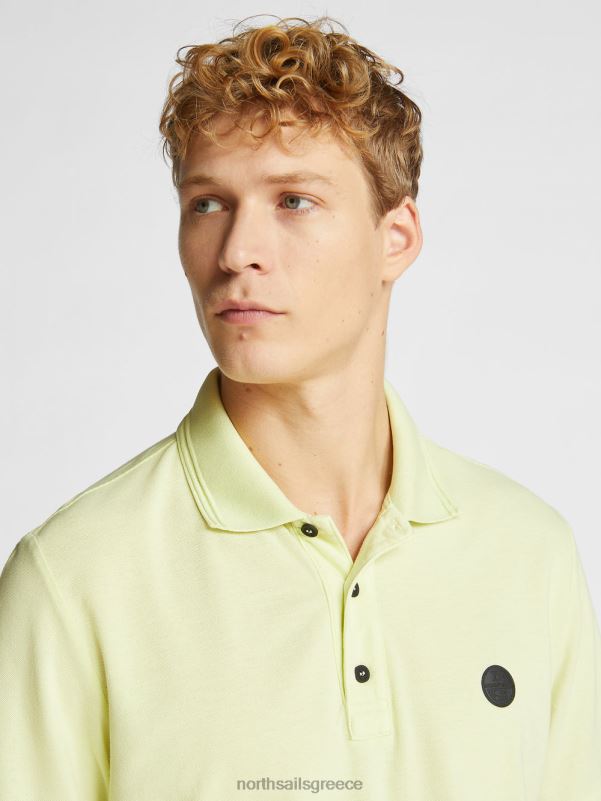 γρ North Sails άνδρες κοντομάνικο μπλουζάκι πόλο φύκια NZP81230 είδη ένδυσης