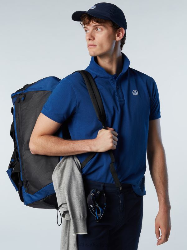 γρ North Sails άνδρες πουκάμισο πόλο από οργανικό βαμβάκι μπλε του ωκεανού NZP8125 είδη ένδυσης