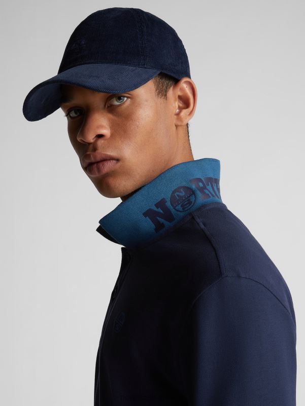 γρ North Sails άνδρες πόλο με κεντημένο λογότυπο ναυτικό μπλε NZP81316 είδη ένδυσης