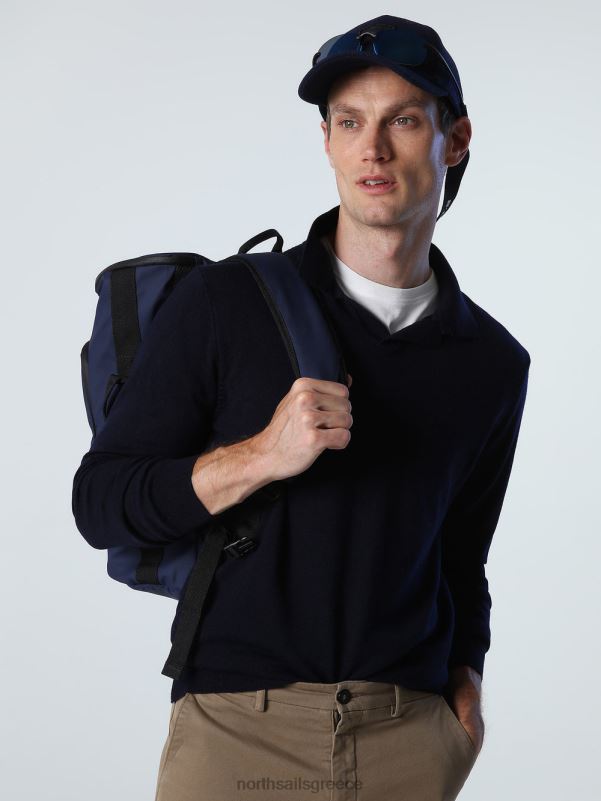 γρ North Sails άνδρες μπλουζάκι πόλο υδρόμαλλο ναυτικό μπλε NZP8867 είδη ένδυσης