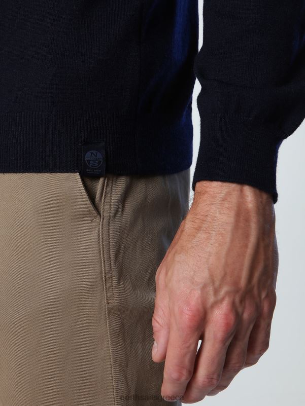 γρ North Sails άνδρες μπλουζάκι πόλο υδρόμαλλο ναυτικό μπλε NZP8867 είδη ένδυσης