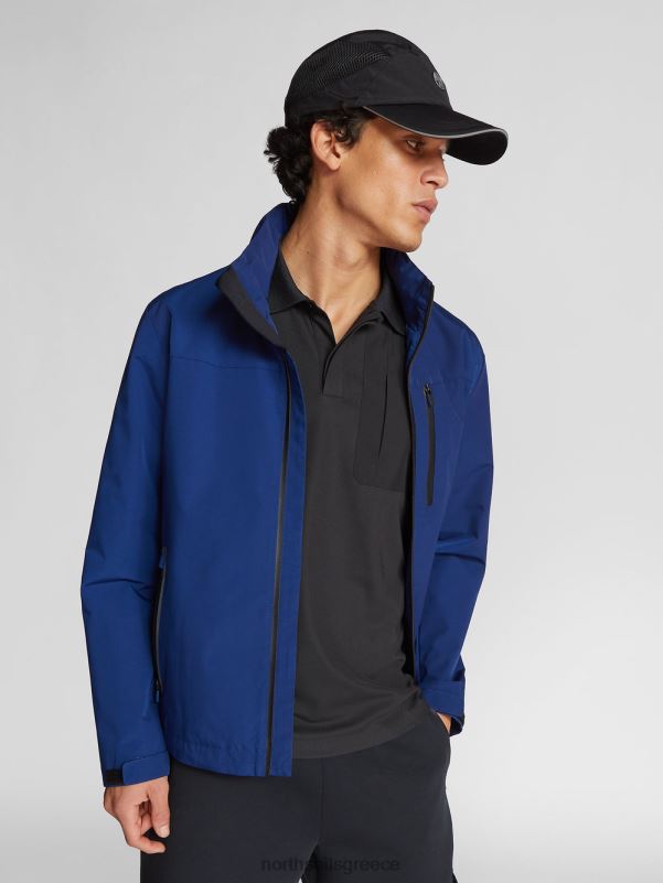 γρ North Sails άνδρες Πικέ πόλο μπλουζάκι coolmax μαύρος NZP81072 είδη ένδυσης