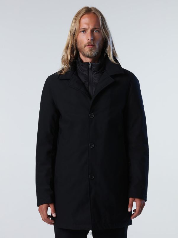 γρ North Sails άνδρες τεχνολογική τάφρο μαύρος NZP81035 είδη ένδυσης