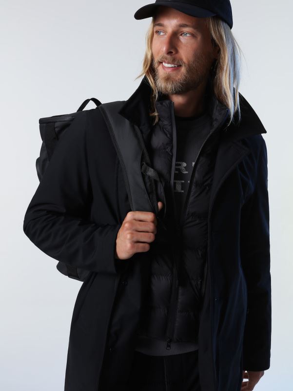 γρ North Sails άνδρες τεχνολογική τάφρο μαύρος NZP81035 είδη ένδυσης