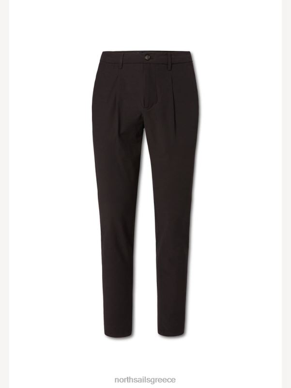 γρ North Sails άνδρες παντελόνι από οργανικό βαμβάκι μαύρος NZP81041 είδη ένδυσης