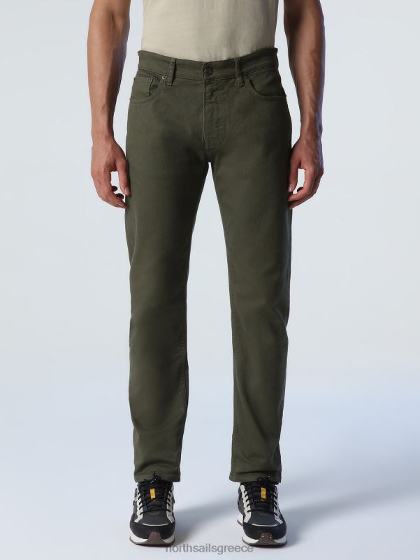 γρ North Sails άνδρες βιολογικό τζιν τζιν πράσινο κισσό NZP81061 είδη ένδυσης