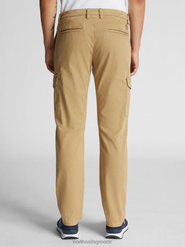 γρ North Sails άνδρες ελαστικό παντελόνι γκαμπαρντίνα χειμωνιάτικο χακί NZP81342 είδη ένδυσης