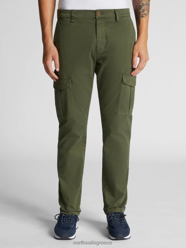 γρ North Sails άνδρες ελαστικό παντελόνι γκαμπαρντίνα δασική νύχτα NZP81343 είδη ένδυσης