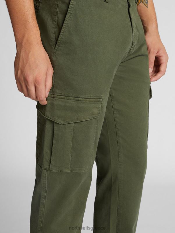 γρ North Sails άνδρες ελαστικό παντελόνι γκαμπαρντίνα δασική νύχτα NZP81343 είδη ένδυσης