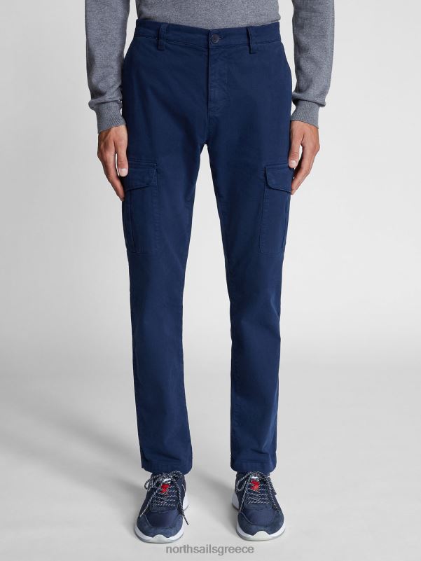 γρ North Sails άνδρες ελαστικό παντελόνι γκαμπαρντίνα ναυτικό μπλε NZP81344 είδη ένδυσης