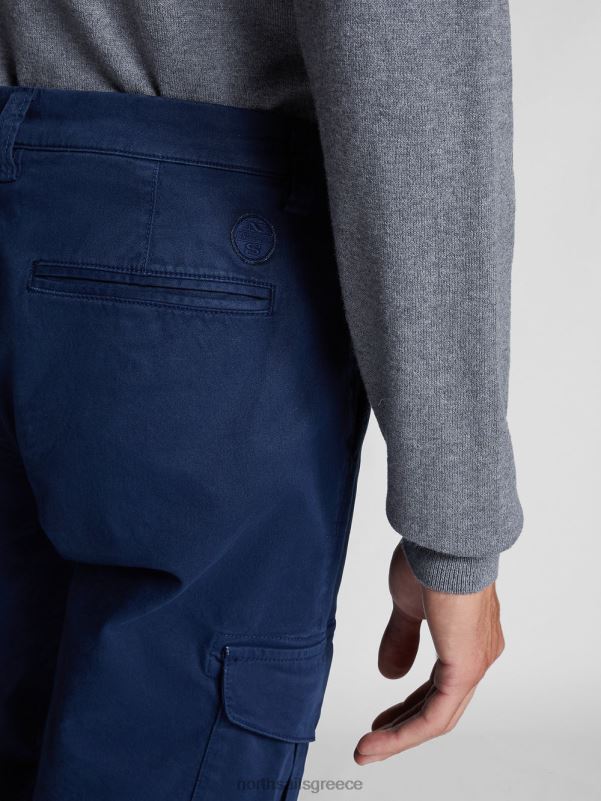 γρ North Sails άνδρες ελαστικό παντελόνι γκαμπαρντίνα ναυτικό μπλε NZP81344 είδη ένδυσης