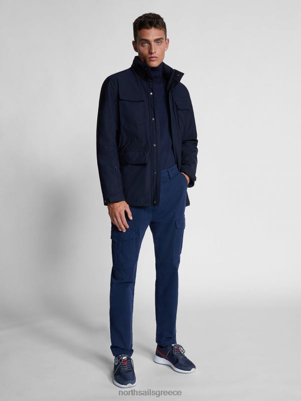 γρ North Sails άνδρες ελαστικό παντελόνι γκαμπαρντίνα ναυτικό μπλε NZP81344 είδη ένδυσης