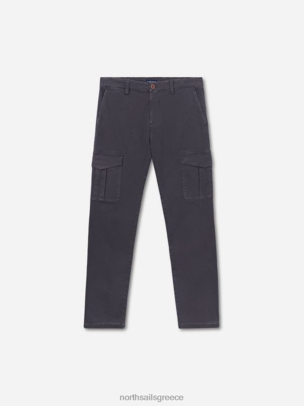 γρ North Sails άνδρες ελαστικό παντελόνι γκαμπαρντίνα ασφάλτος NZP81345 είδη ένδυσης