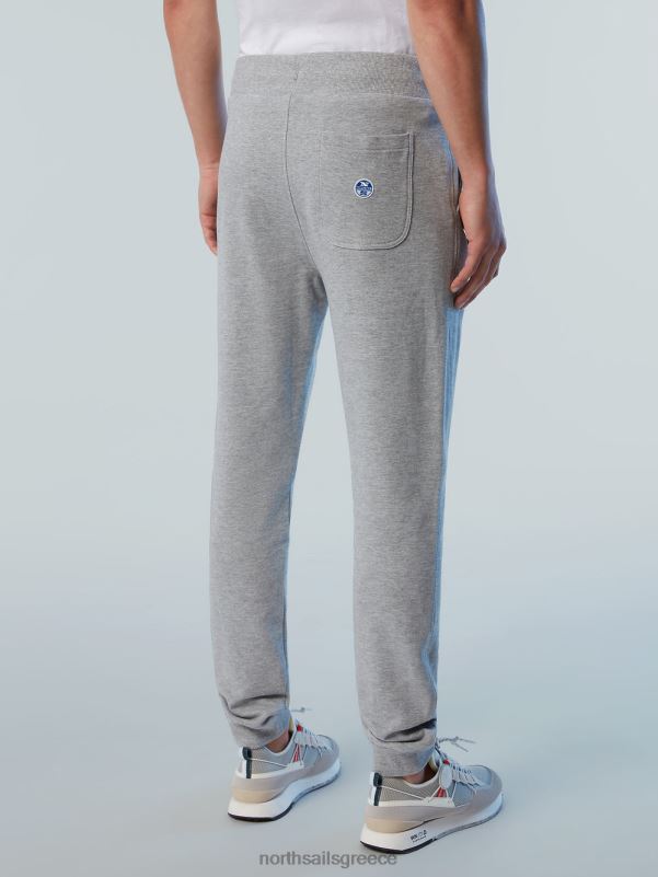 γρ North Sails άνδρες φούτερ με λογότυπο γκρι μελανζέ NZP8308 είδη ένδυσης