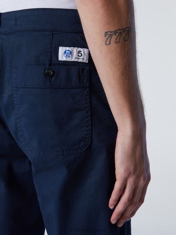 γρ North Sails άνδρες παντελόνι κούρασης columbia ναυτικό μπλε NZP8321 είδη ένδυσης