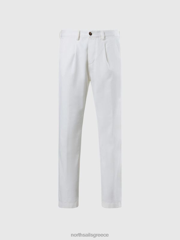 γρ North Sails άνδρες οικολογικό παντελόνι twill marshmallow NZP8316 είδη ένδυσης