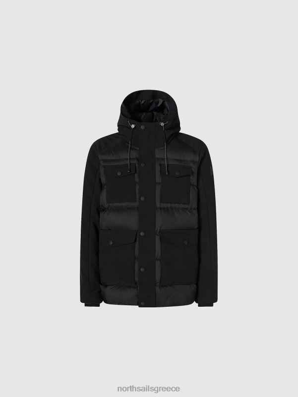 γρ North Sails άνδρες πάρκο παγετώνων μαύρος NZP8848 είδη ένδυσης