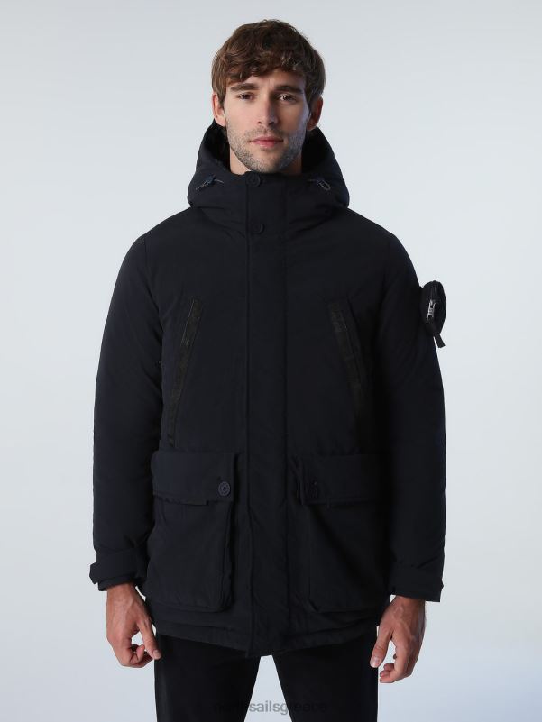 γρ North Sails άνδρες glomma parka ναυτικό μπλε NZP8861 είδη ένδυσης