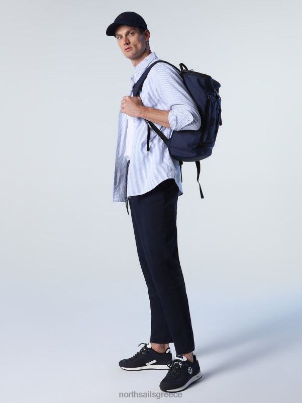 γρ North Sails άνδρες ριγέ πουκάμισο σύνθετο 1 NZP8672 είδη ένδυσης