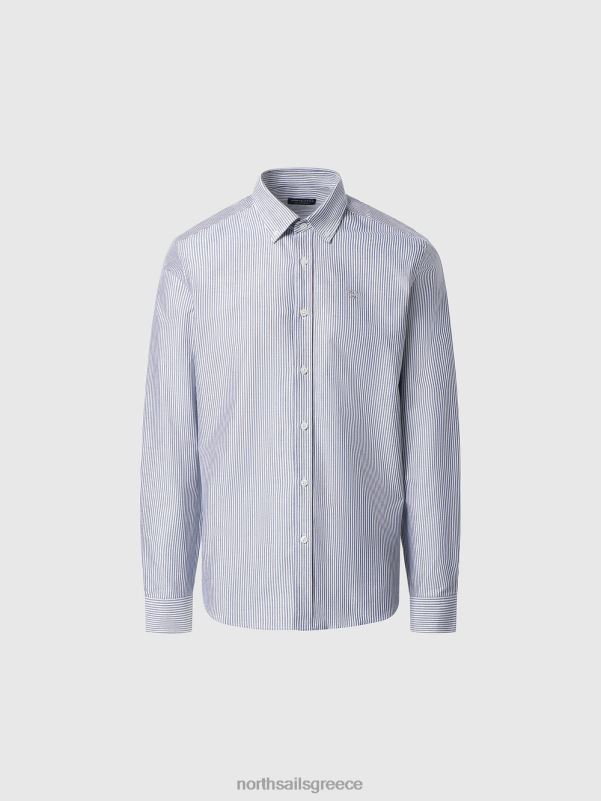 γρ North Sails άνδρες ριγέ πουκάμισο σύνθετο 2 NZP8673 είδη ένδυσης