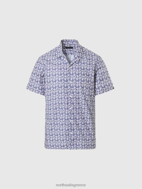 γρ North Sails άνδρες πουκάμισο με τροπικό στάμπα σύνθετο 4 NZP8212 είδη ένδυσης