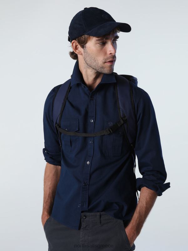 γρ North Sails άνδρες βαρύ μπλουζάκι ναυτικό μπλε NZP81025 είδη ένδυσης