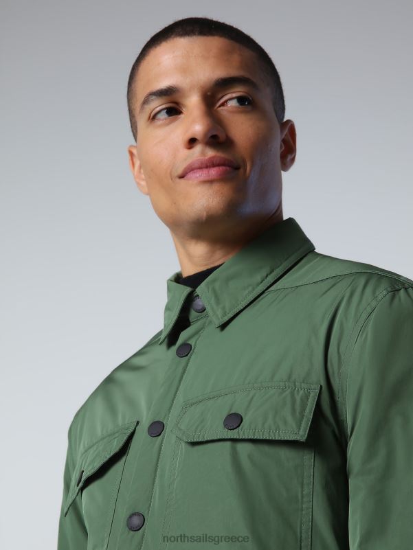 γρ North Sails άνδρες φανέλα αμυντικού μπρούτζινο πράσινο NZP8974 είδη ένδυσης