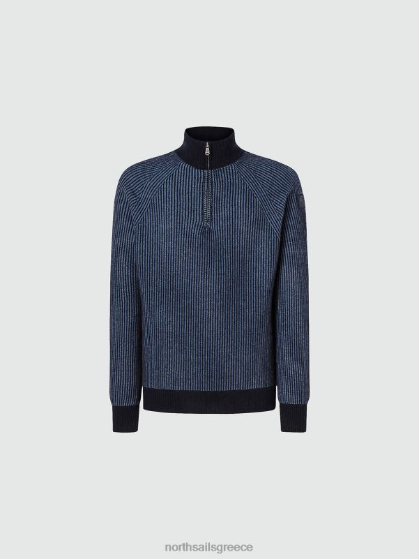 γρ North Sails άνδρες βραχυκυκλωτήρα με μισό φερμουάρ σύνθετο 2 NZP8770 είδη ένδυσης