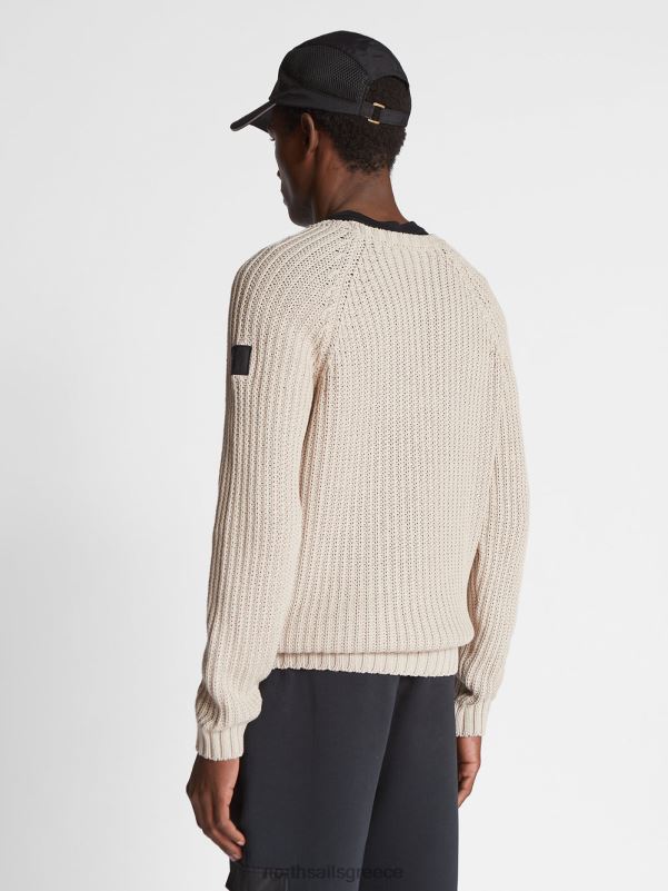 γρ North Sails άνδρες άλτης με το λαιμό του πληρώματος μπεζ NZP81102 είδη ένδυσης