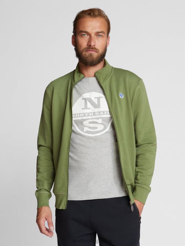 γρ North Sails άνδρες φλις ζακέτα λαδί NZP81160 είδη ένδυσης